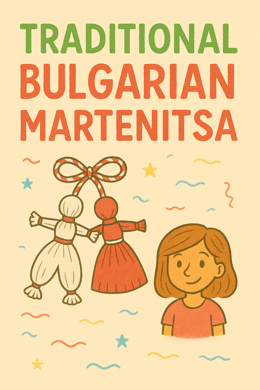 Traditional Bulgarian martenitsa